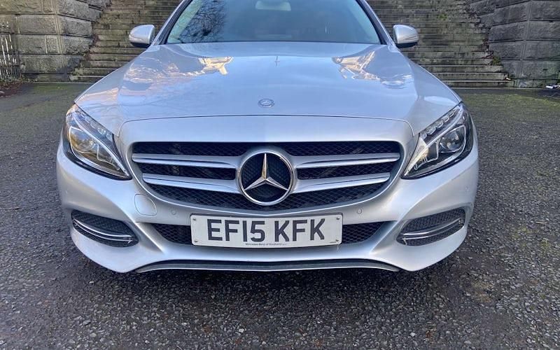 Used Mercedes C250 Premium Plus 204 HP (150 kW) 2015 Silver Sedan