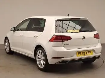 Used VW Golf VII GT 115 HP (84 kW) 2019 White Hatchback