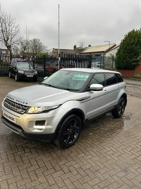Used Land Rover Range Rover evoque Pure 190 HP (139 kW) 2013 Silver SUV