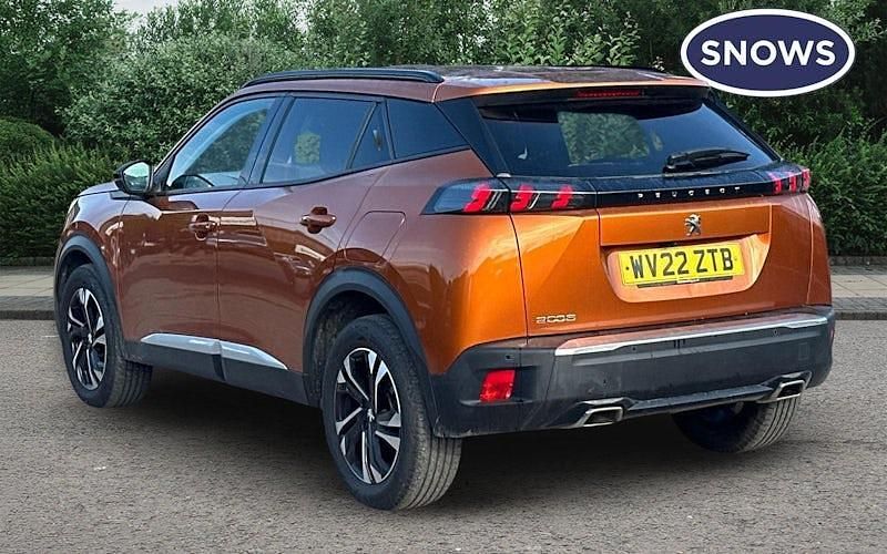 Used Peugeot 2008 Allure Premium 131 HP (96 kW) 2022 Fusion orange SUV