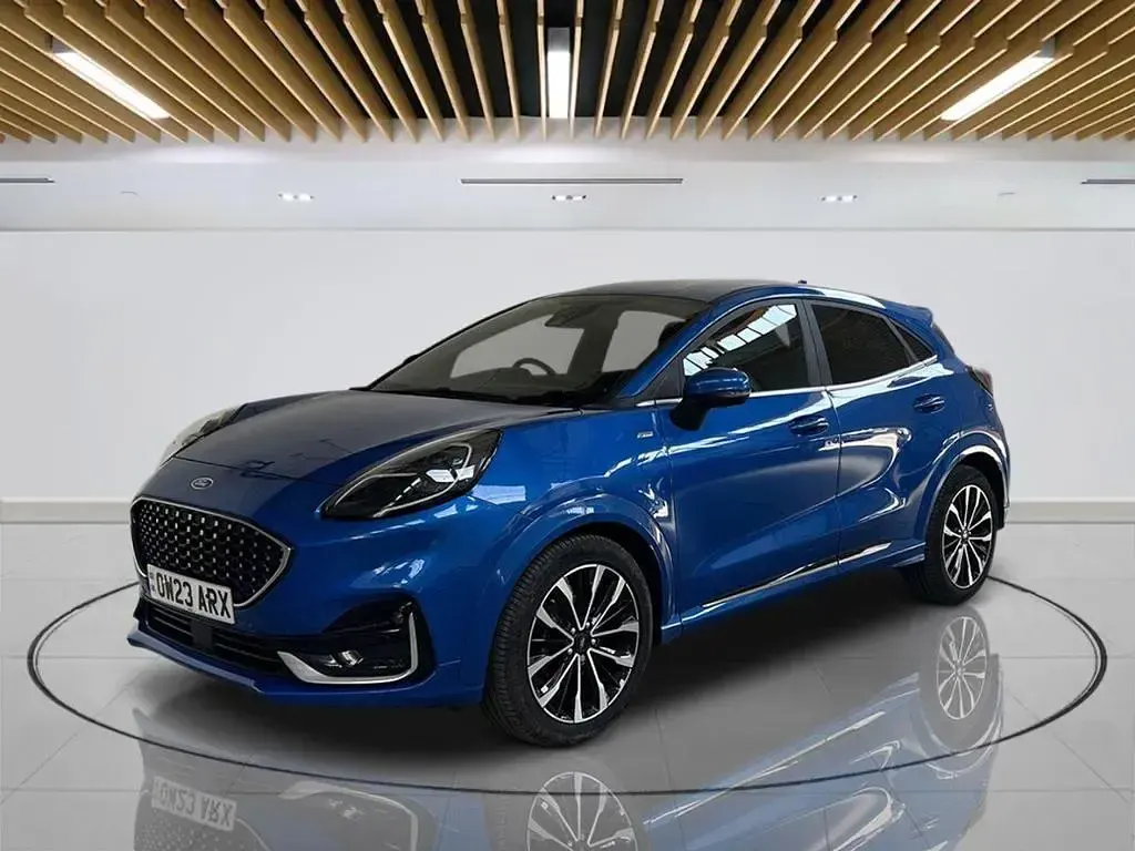 Used Ford Puma ST-Line 125 HP (91 kW) 2023 Blue SUV
