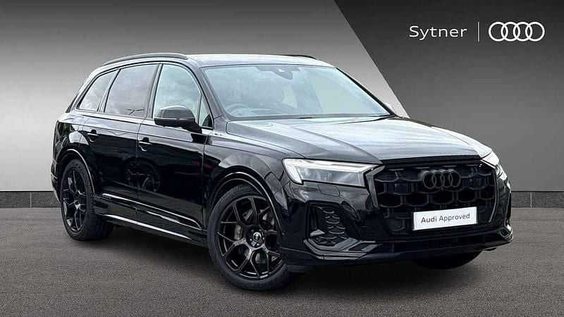 Black Used 2024 Audi Q7 Advanced SUV | £58,500 (A bit pricey) - Image 1/4