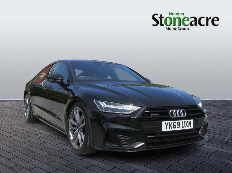 Black Used 2019 Audi A7 Sportback Black Edition Hatchback | £25,495 (Fair price) - Image 1/4