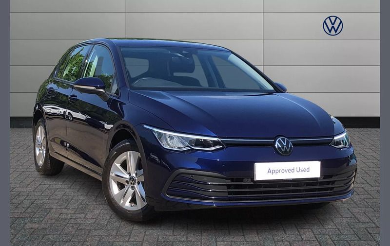 Blue Used 2022 VW Golf VIII Life Hatchback | £17,980 (Good price) - Image 1/4