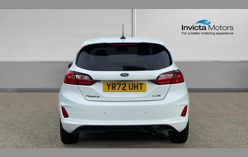 Used Ford Fiesta ST-Line 125 HP (91 kW) 2022 White Hatchback