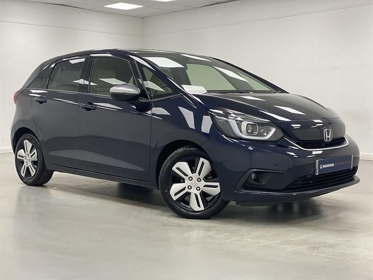 Used Honda Jazz Hybrid 2023 Blue Hatchback