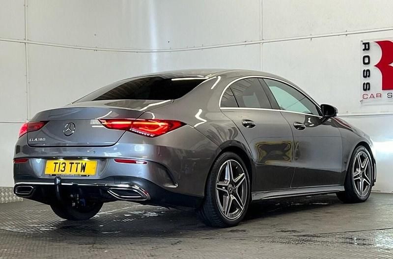 Used Mercedes CLA180 AMG line 136 HP (100 kW) 2019 Grey Sedan