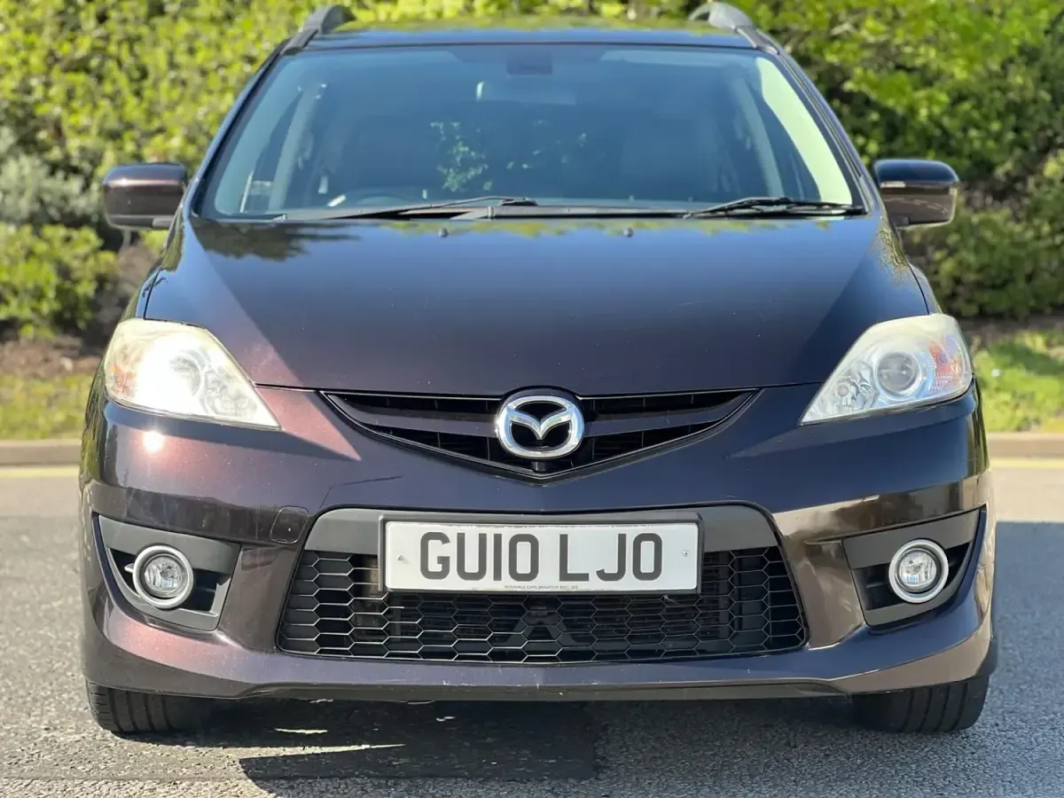 Begagnad Mazda 5 2010 Svart Minibuss