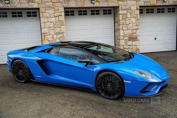 Used Lamborghini Aventador 740 HP (544 kW) 2021 Blue Cabriolet