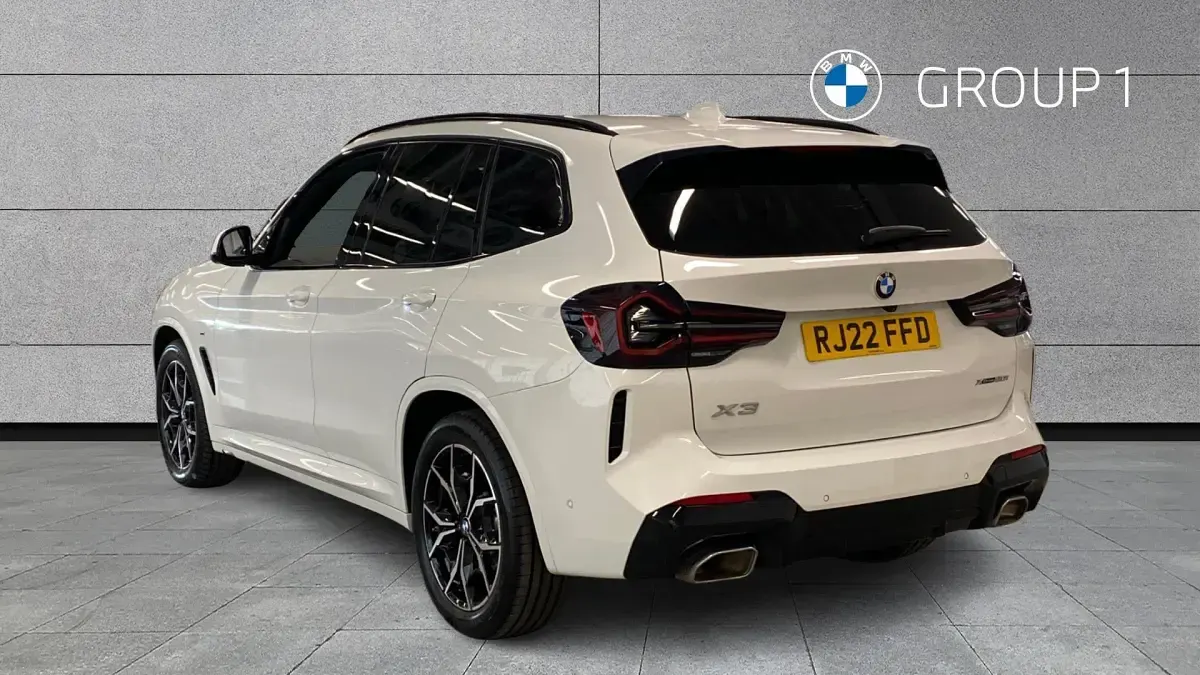 Used BMW X3 M Sport 184 HP (135 kW) 2022 White SUV