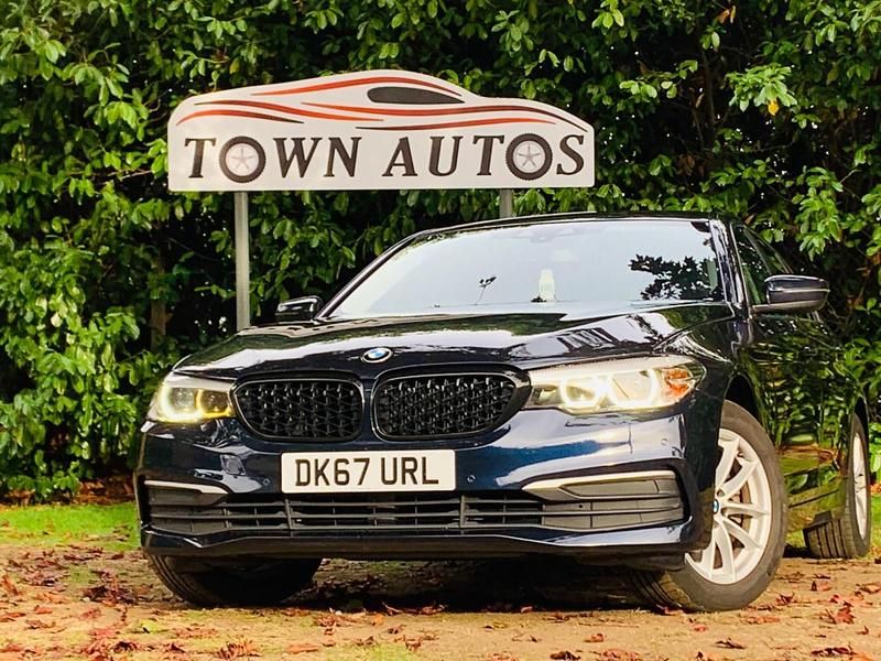 Used BMW 520 Comfort Edition 2017 Blue Sedan