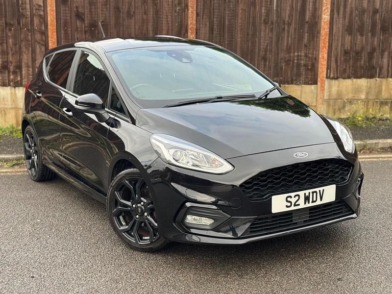 Black Used 2018 Ford Fiesta ST-Line Hatchback | £6,995 (A bit pricey) - Image 1/4