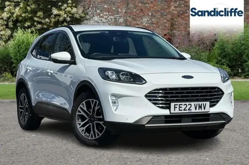 White Used 2022 Ford Kuga Titanium SUV | £16,614 (Good price) - Image 1/4