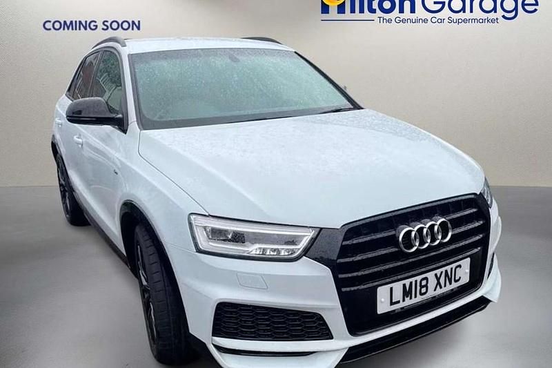 Used Audi Q3 Black Edition 150 HP (110 kW) 2018 White SUV