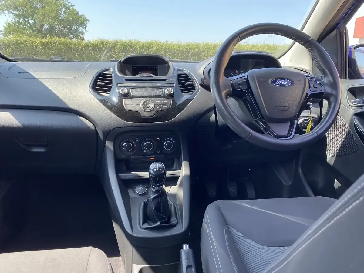 Used Ford Ka Plus Zetec 2016 Blue Hatchback