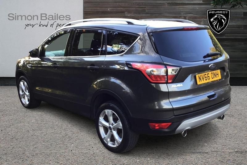 Grey Used 2017 Ford Kuga Titanium SUV | £9,295 (Fair price) - Image 1/4