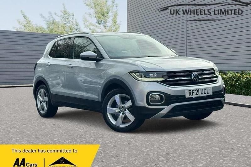 Silver Used 2021 VW T-Cross SEL SUV | £15,190 (Good price) - Image 1/1