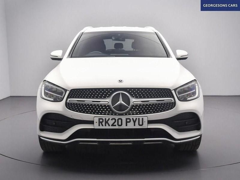 Used Mercedes GLC220 AMG line 194 HP (142 kW) 2020 White SUV