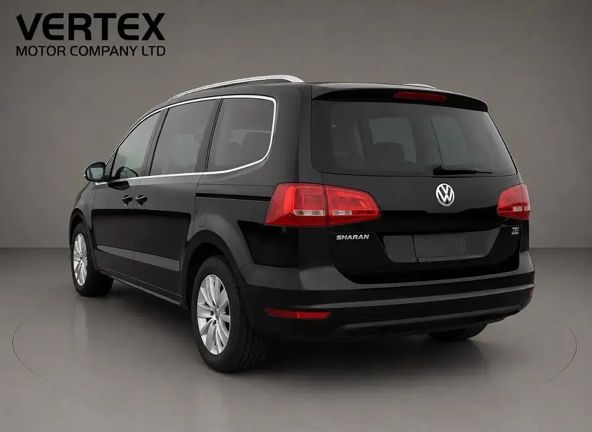 Used VW Sharan S 150 HP (110 kW) 2015 Black MPV