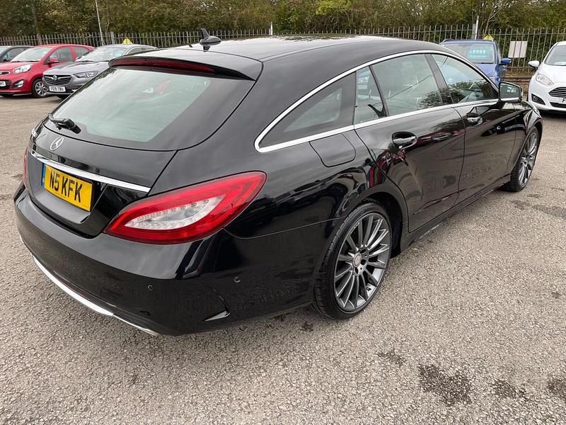 Used Mercedes CLS220 Shooting Brake AMG line 177 HP (130 kW) 2016 Black Estate