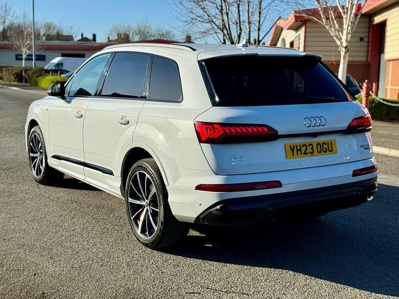 Used Audi Q7 Black Edition 2023 White SUV
