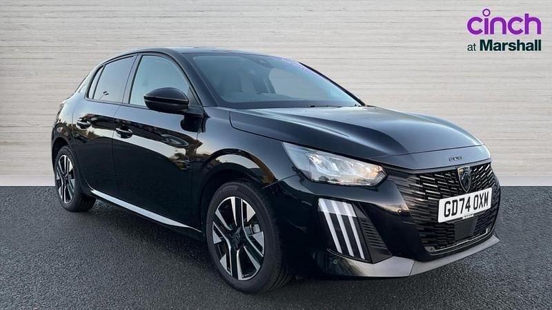 Black Used 2025 Peugeot 208 Allure Hatchback | £17,769 - Image 1/4