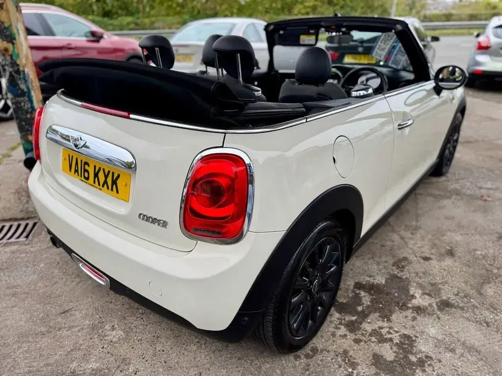 Used Mini Cooper Cabriolet 136 HP (100 kW) 2016 White Cabriolet