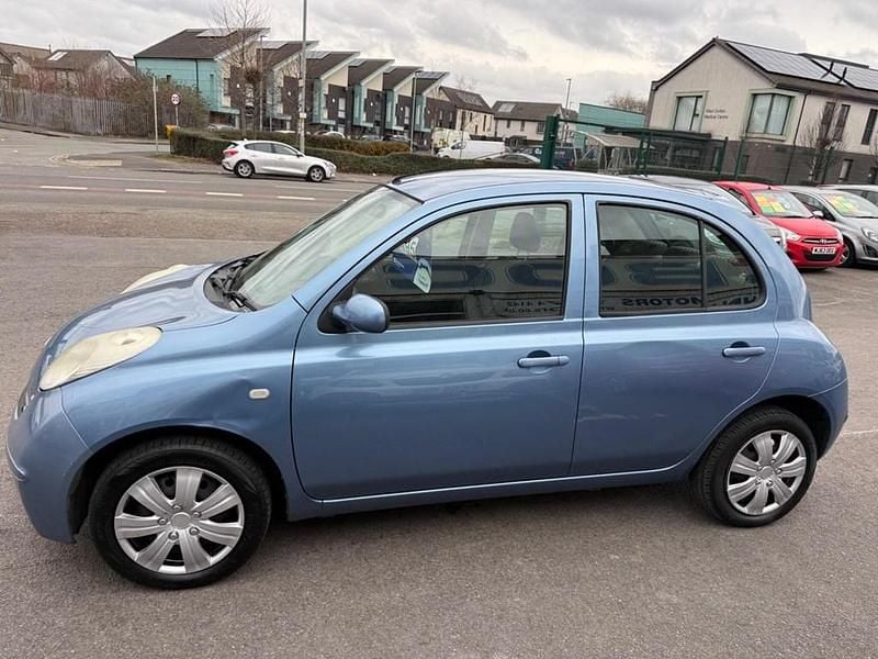 Used Nissan Micra 79 HP (58 kW) 2007 Blue Hatchback