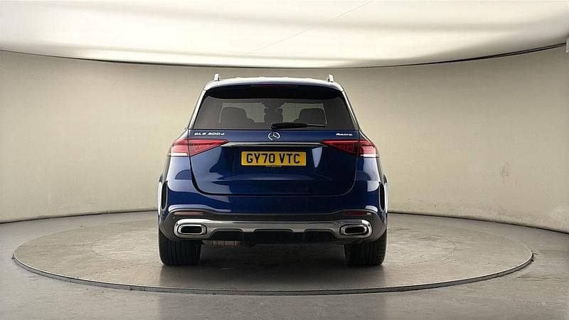 Used Mercedes GLE300 AMG line 245 HP (180 kW) 2020 Brilliant blue SUV