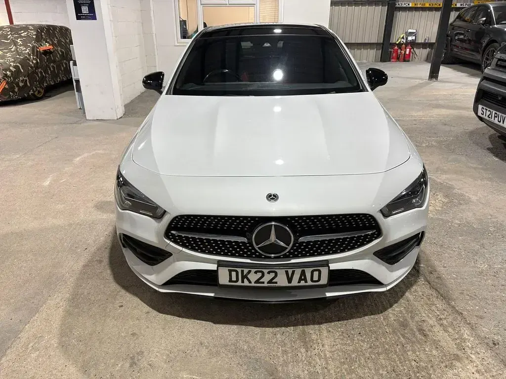 Used Mercedes CLA180 AMG Line Premium Plus 2022 White Coupe