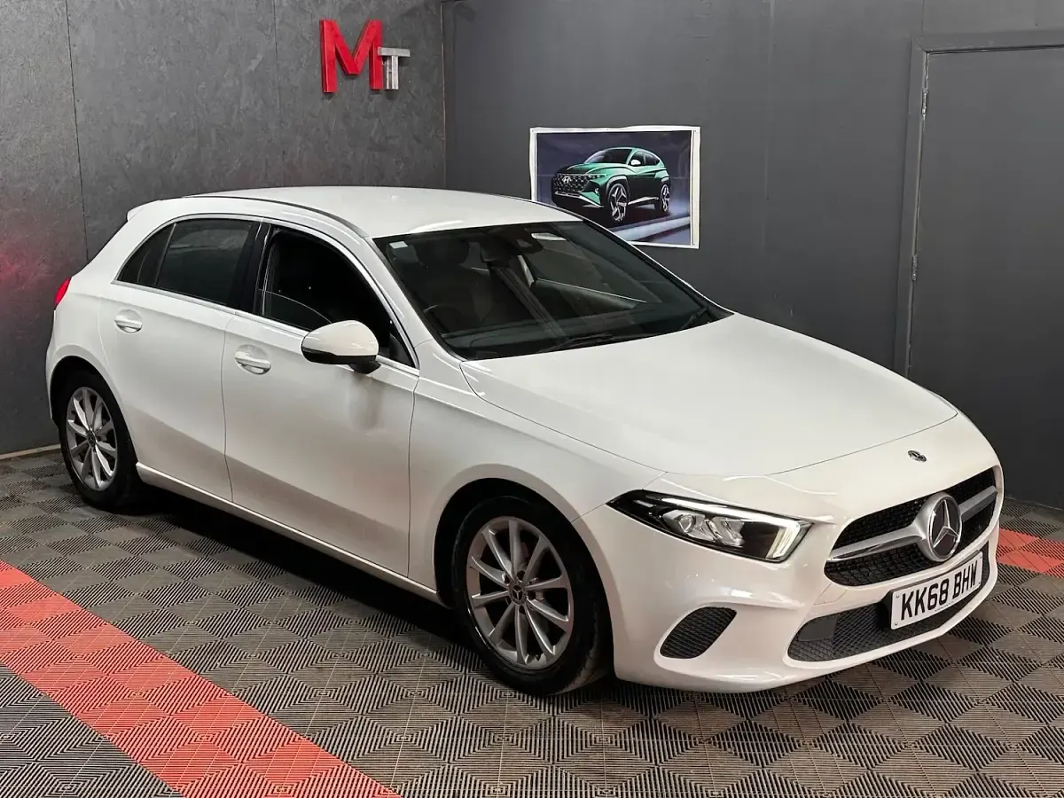Used Mercedes A180 116 HP (85 kW) 2019 White Hatchback