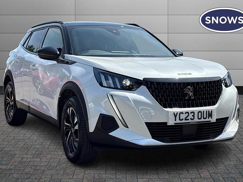 White Used 2023 Peugeot 2008 GT SUV | £18,611 (Fair price) - Image 1/4