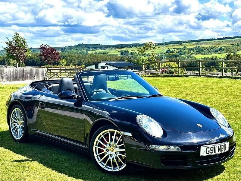 Black Used 2007 Porsche 911 Carrera 4S Cabriolet Cabriolet | £29,990 - Image 1/4