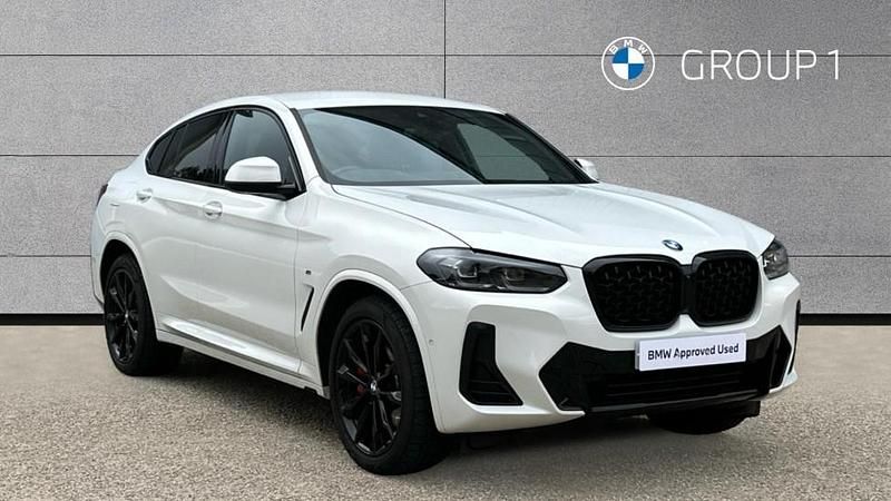 White Used 2022 BMW X4 M Sport SUV | £38,995 (Fair price) - Image 1/4