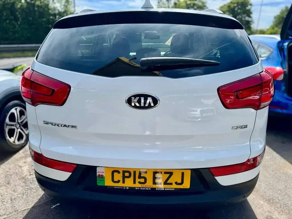 Used Kia Sportage 134 HP (98 kW) 2015 White SUV
