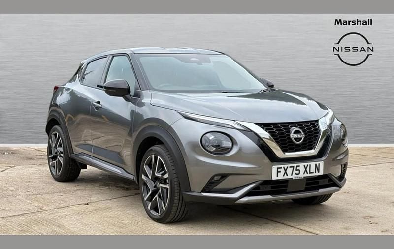 Grey New 2025 Nissan Juke Tekna+ SUV | £24,044 (A bit pricey) - Image 1/4