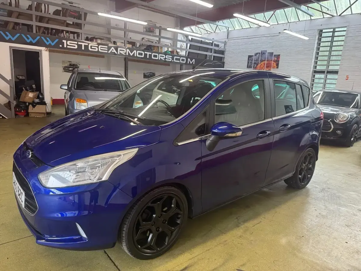 Used Ford B-MAX Titanium 120 HP (88 kW) 2013 Blue MPV
