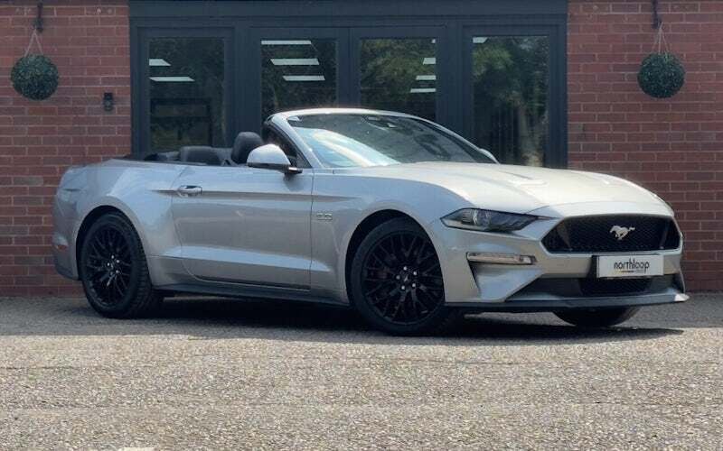 Silver Used 2021 Ford Mustang GT Convertible Cabriolet | £36,995 (Fair price) - Image 1/4