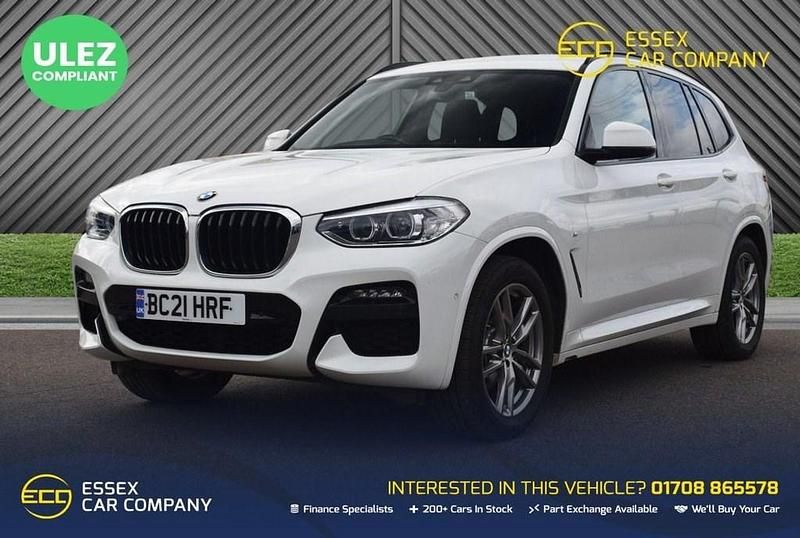 White Used 2021 BMW X3 M Sport SUV | £25,895 (Super price) - Image 1/4