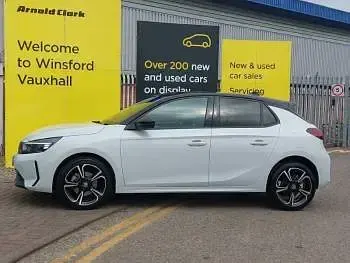 Used Vauxhall Corsa Ultimate 100 HP (73 kW) 2025 White Hatchback