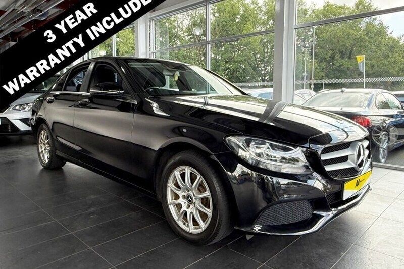 Black Used 2018 Mercedes C200 SE Sedan | £9,695 (Super price) - Image 1/1