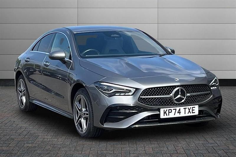 Mountain grey Used 2024 Mercedes CLA250e Executive Sedan | £28,350 (Fair price) - Image 1/4