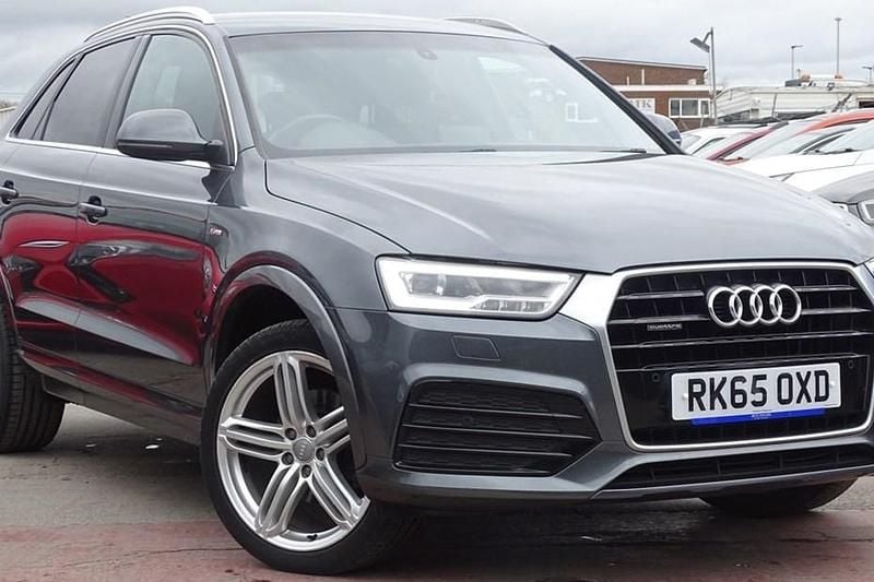 Used Audi Q3 S-line plus 184 HP (135 kW) 2015 Grey SUV