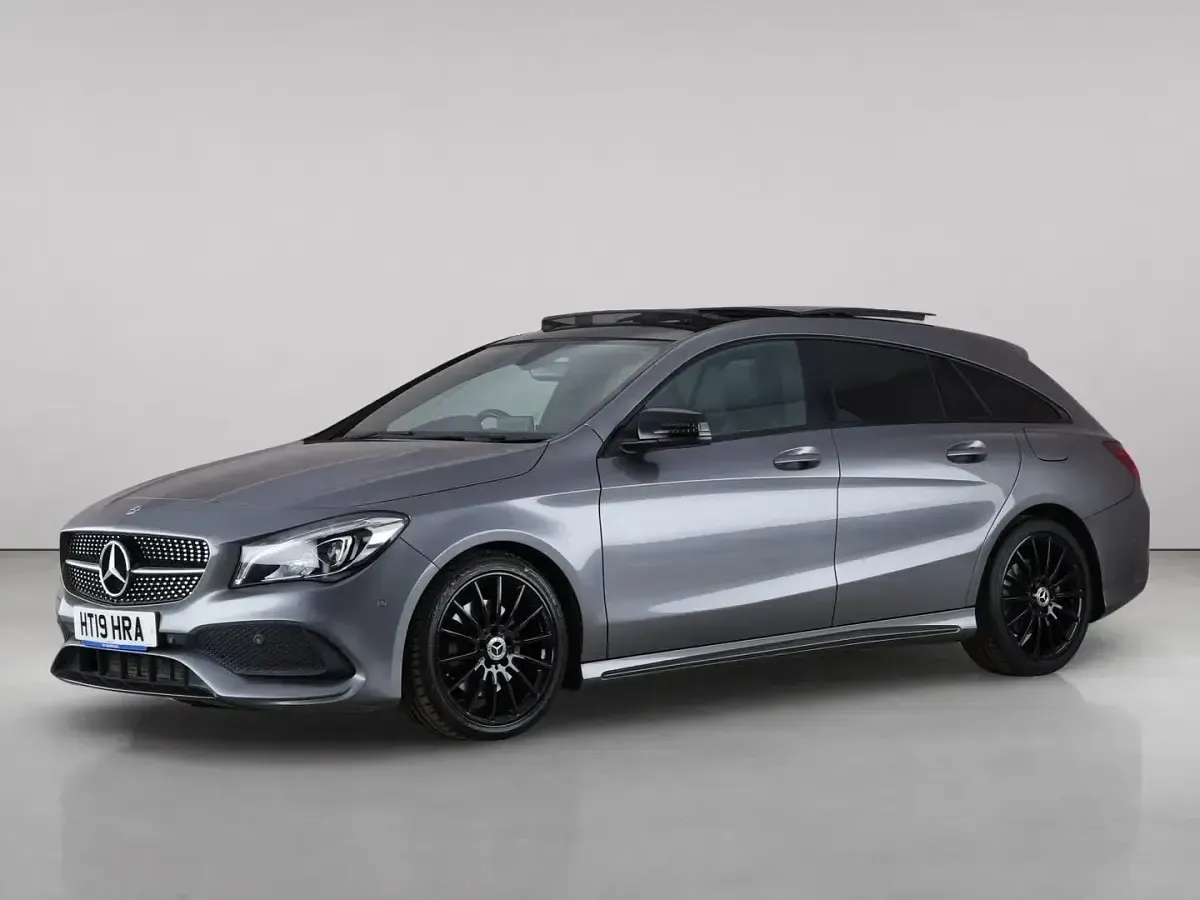 Used Mercedes CLA220 Shooting Brake AMG line 2019 Grey Estate