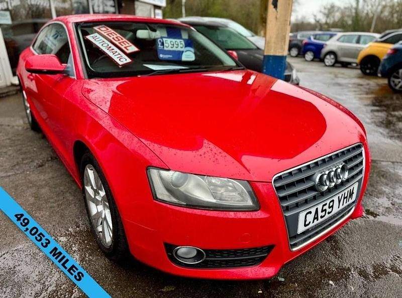 Used Audi A5 Design 190 HP (139 kW) 2010 Red Coupe