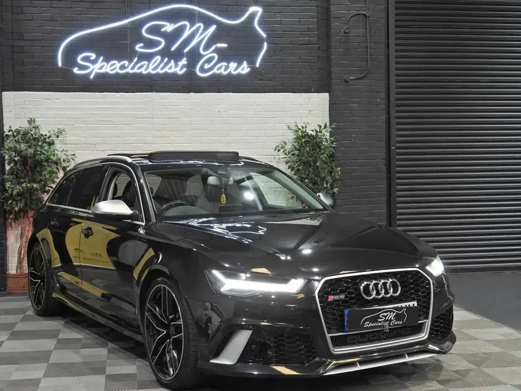 Used Audi RS6 Design 560 HP (411 kW) 2015 Black Estate