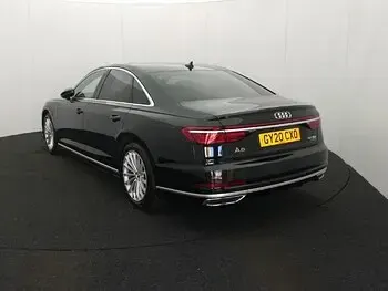 Usado Audi A8 S-Line 286 CV (210 kW) 2020 Negro Berlina