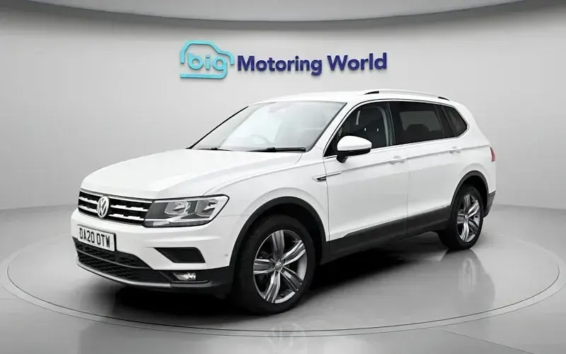 Used VW Tiguan Allspace Match 150 HP (110 kW) 2020 White SUV