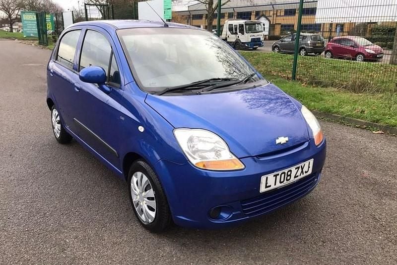 Used Chevrolet Matiz SE 2008 Blue Hatchback