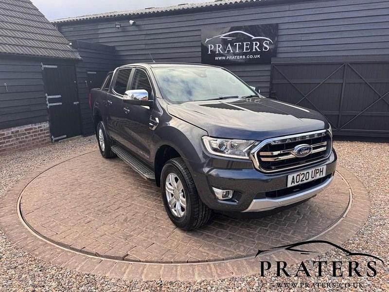 Begagnad Ford Ranger Limited 2020 Grå Pickup